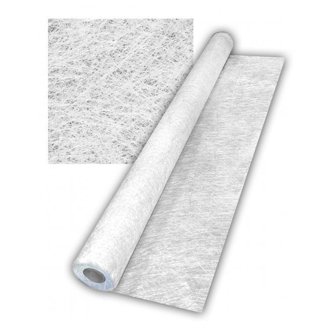 Fibra de vidrio MAT 100 de 1Mt X 50 Ml